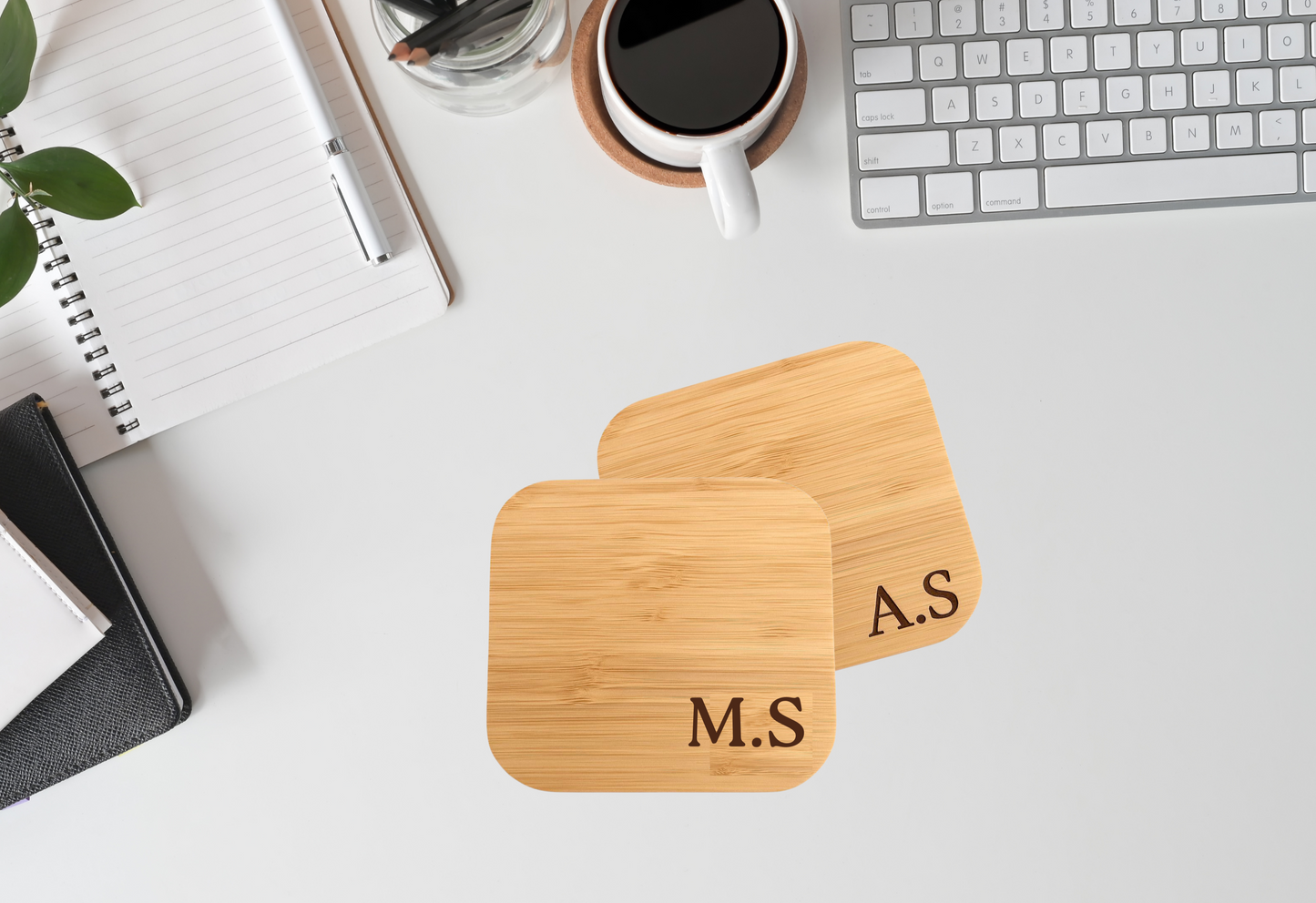 Wireless Charger personalised with Initials